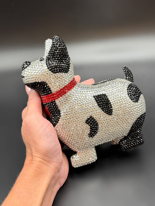 Black and Silver Pup