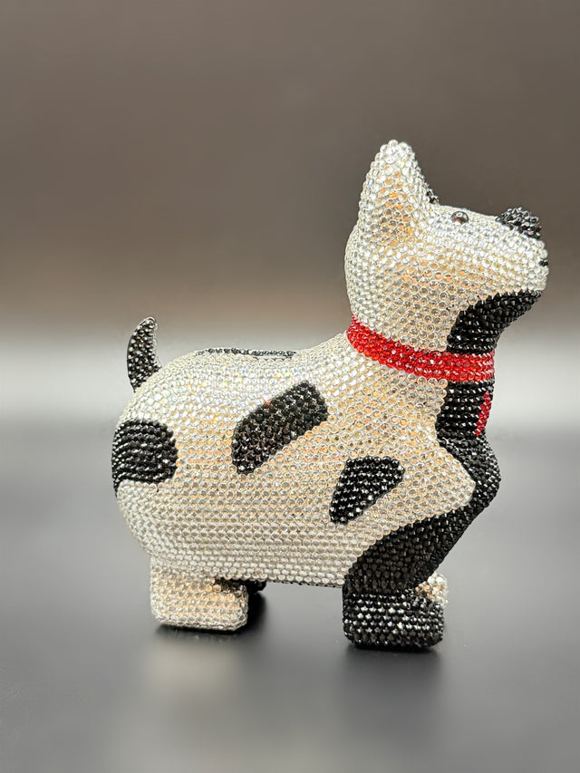 Black and Silver Pup