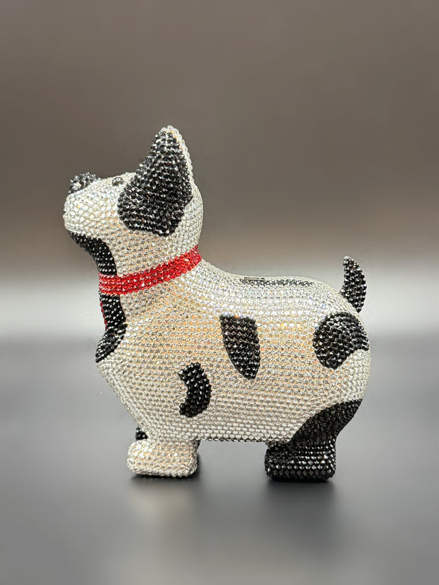 Black and Silver Pup