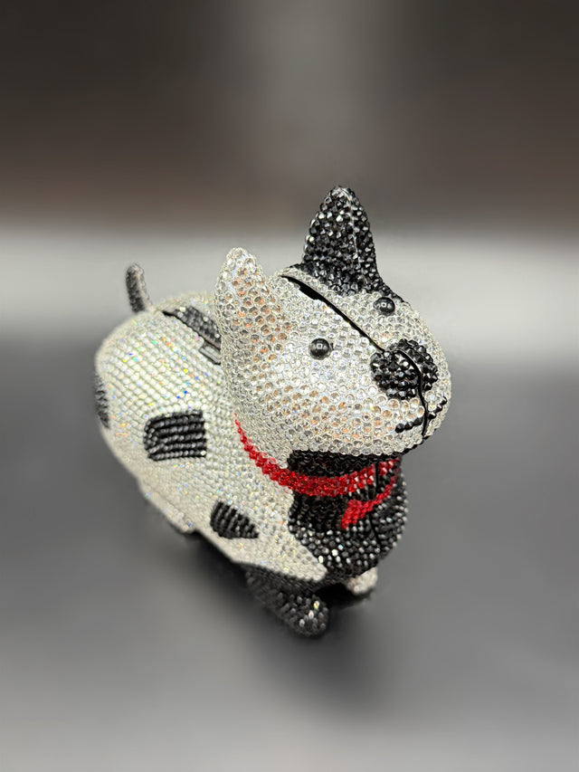 Black and Silver Pup