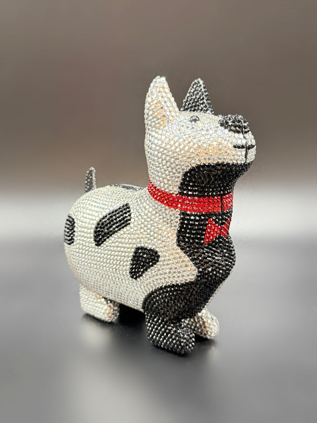 Black and Silver Pup