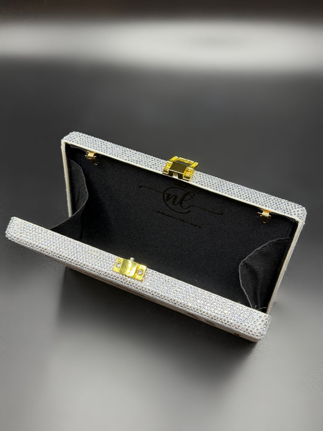 Silver Passport Clutch