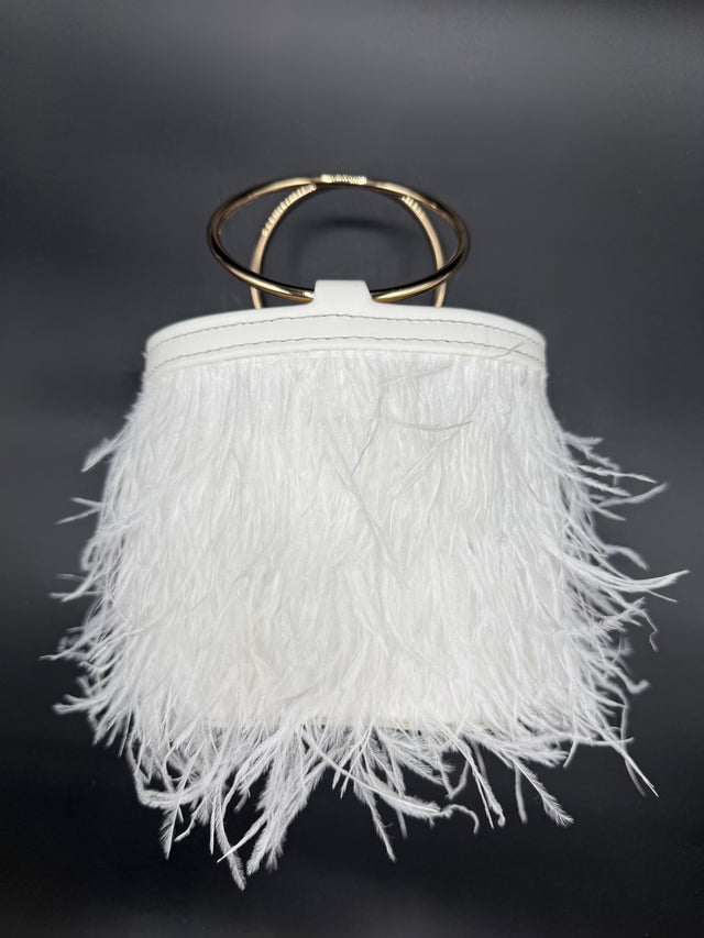 White Feather Bucket