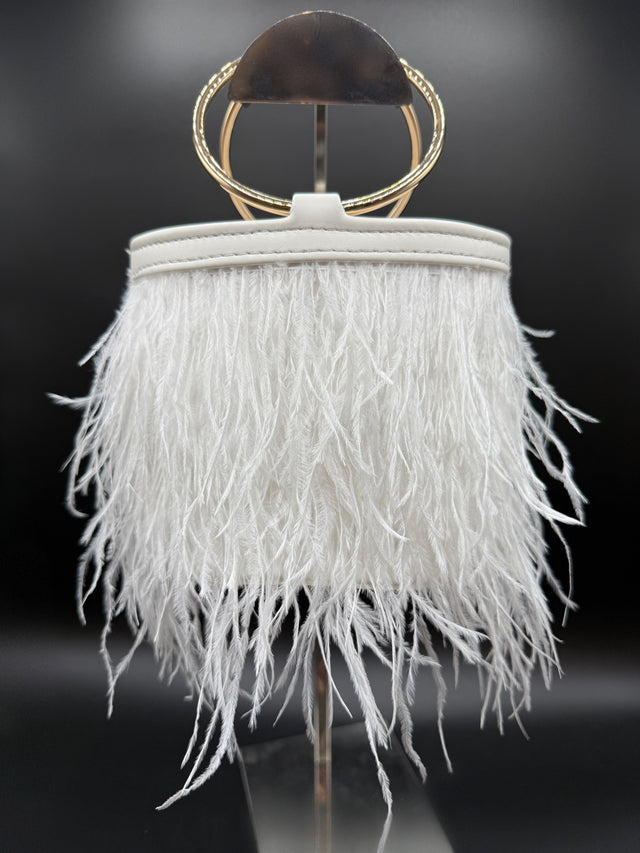 White Feather Bucket