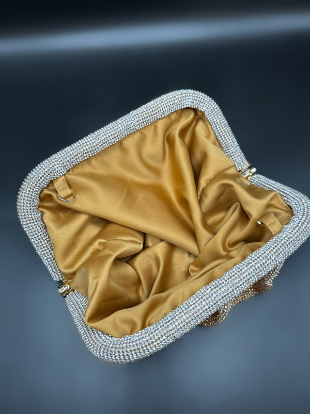 Slouchy Clutch Gold Ombre