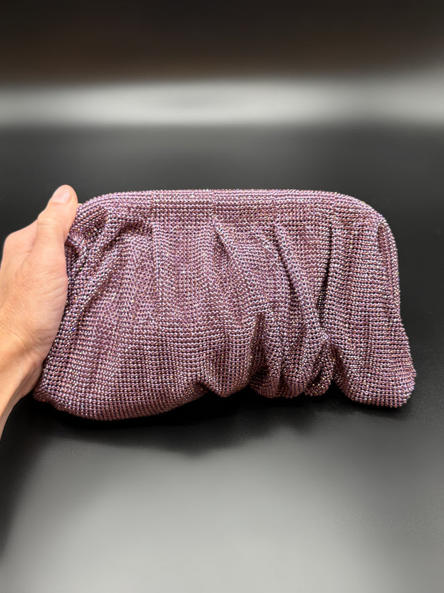 Slouchy Clutch Violet
