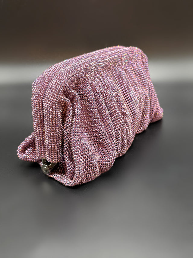 Slouchy Clutch Violet