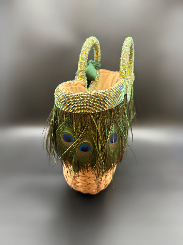 Peacock Feather Tote