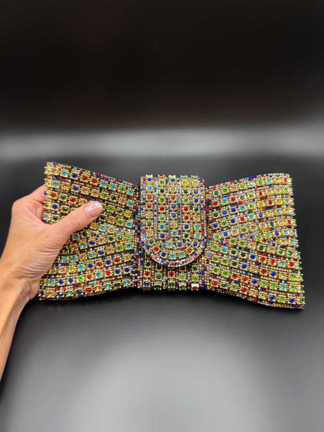 Rainbow Envelope Clutch