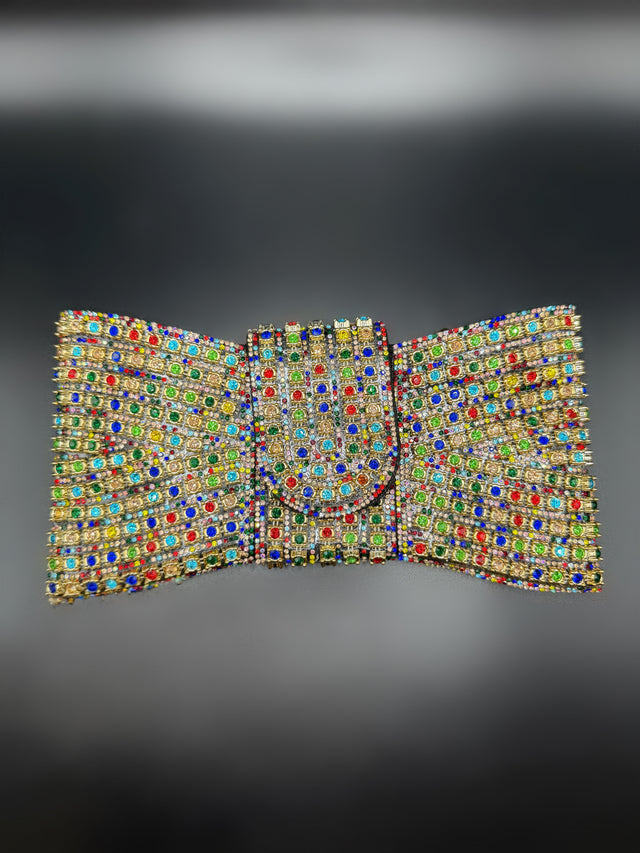 Rainbow Envelope Clutch
