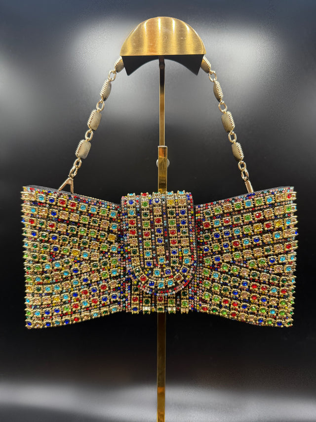 Rainbow Envelope Clutch