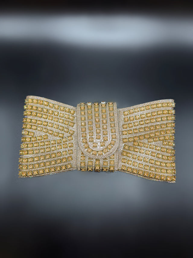 Gold Envelope Clutch