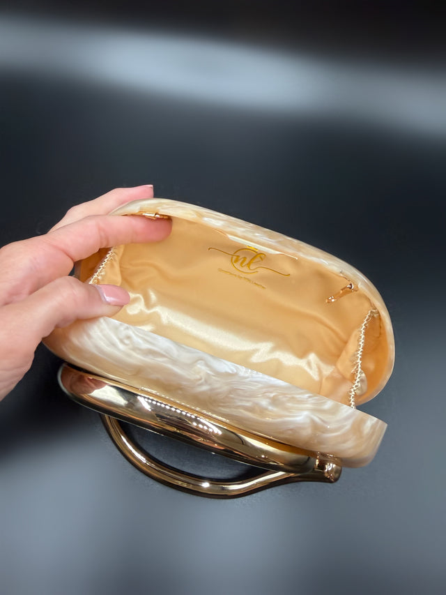 Pearl Hand Clutch
