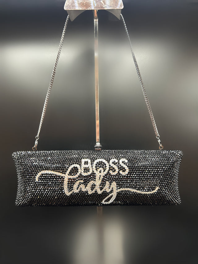 Boss Lady Black & Silver