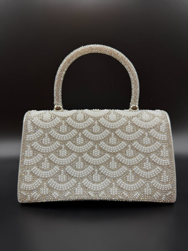 Pearl Bow Top Handle