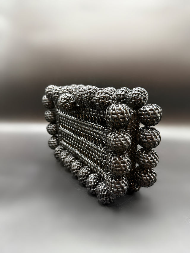 Woven Clutch Black
