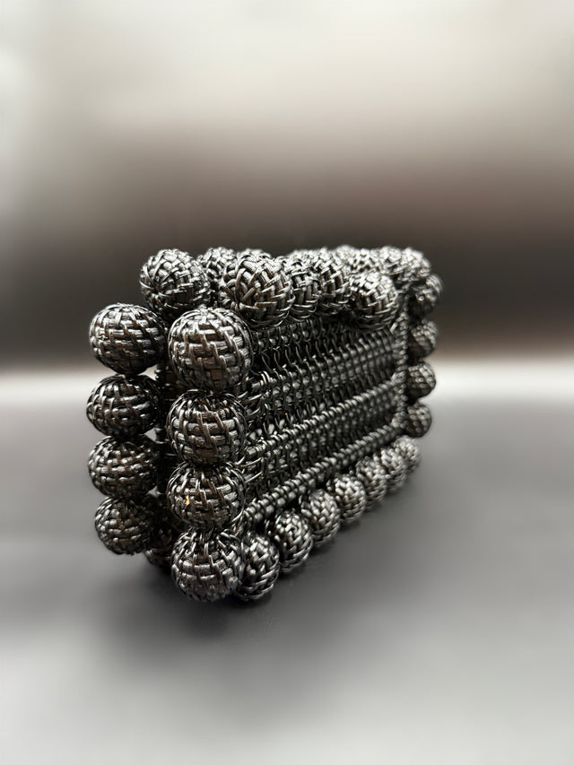Woven Clutch Black