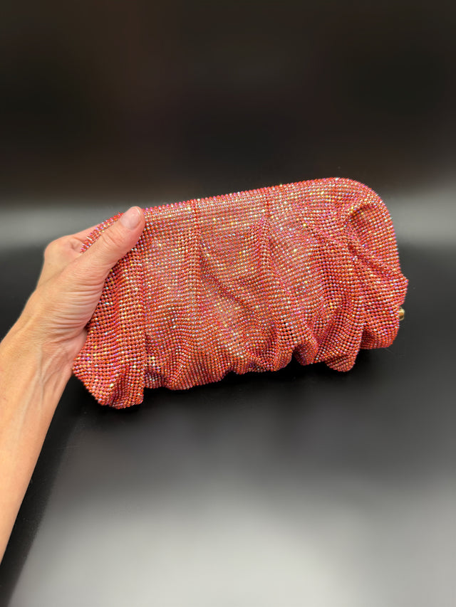 Slouchy Clutch Salmon AB