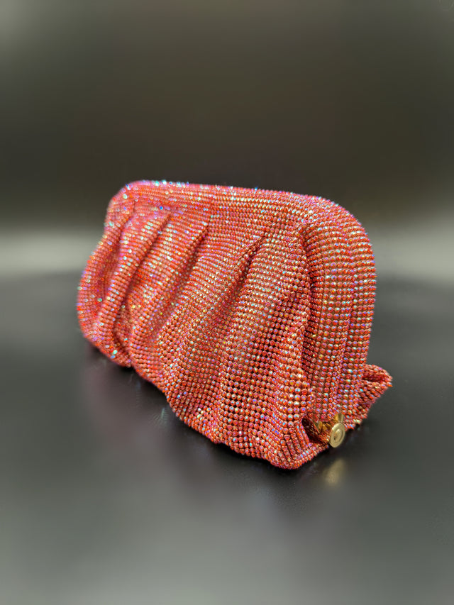 Slouchy Clutch Salmon AB