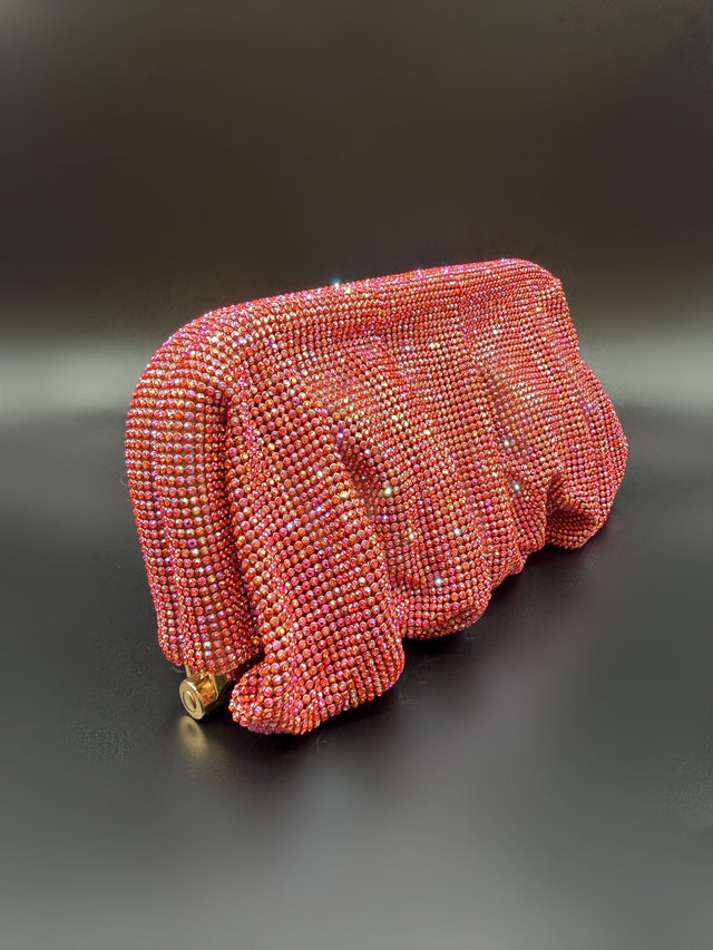 Slouchy Clutch Salmon AB