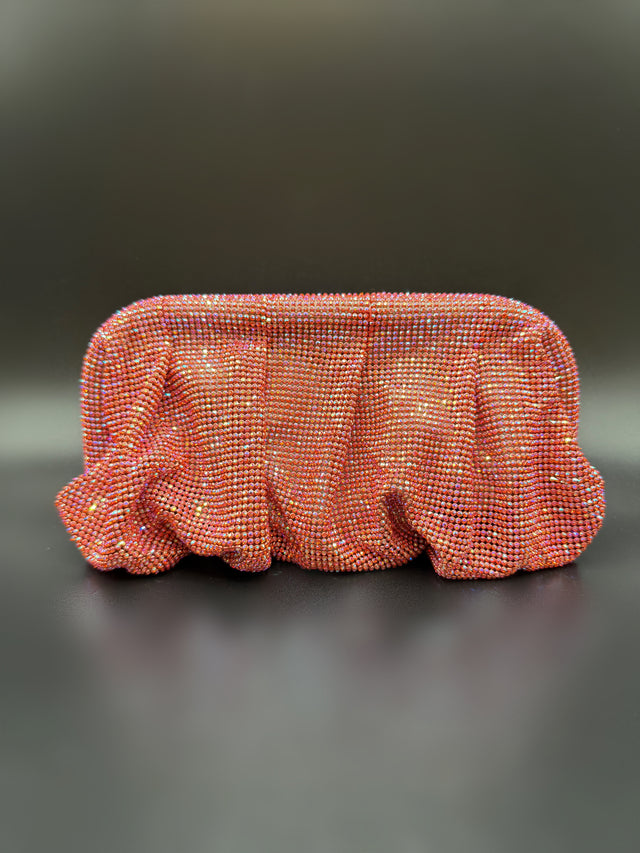 Slouchy Clutch Salmon AB