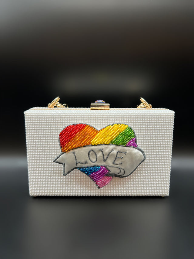 Rainbow Love Heart