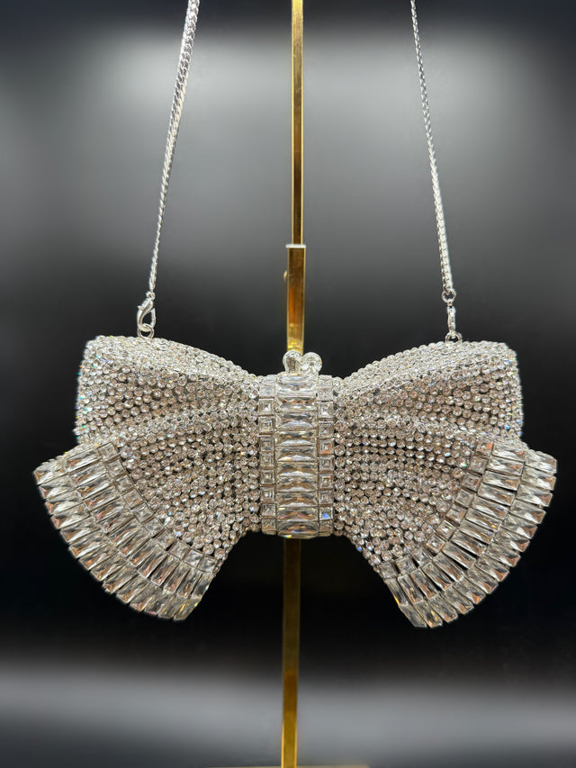 Silver Bow Clutch