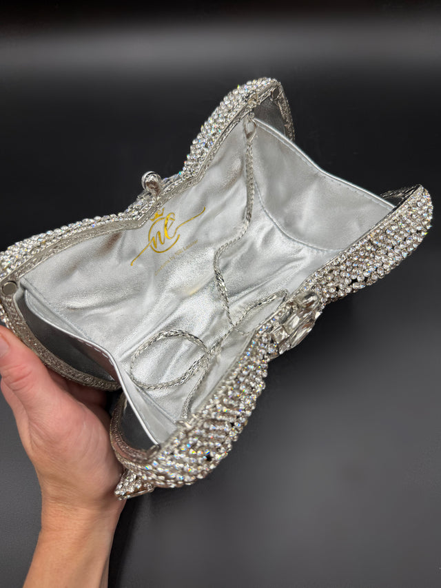 Silver Bow Clutch