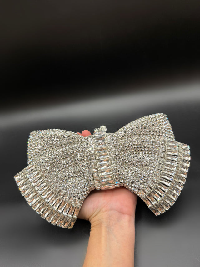 Silver Bow Clutch