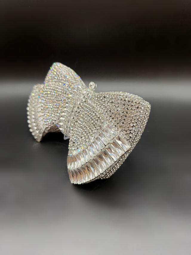 Silver Bow Clutch