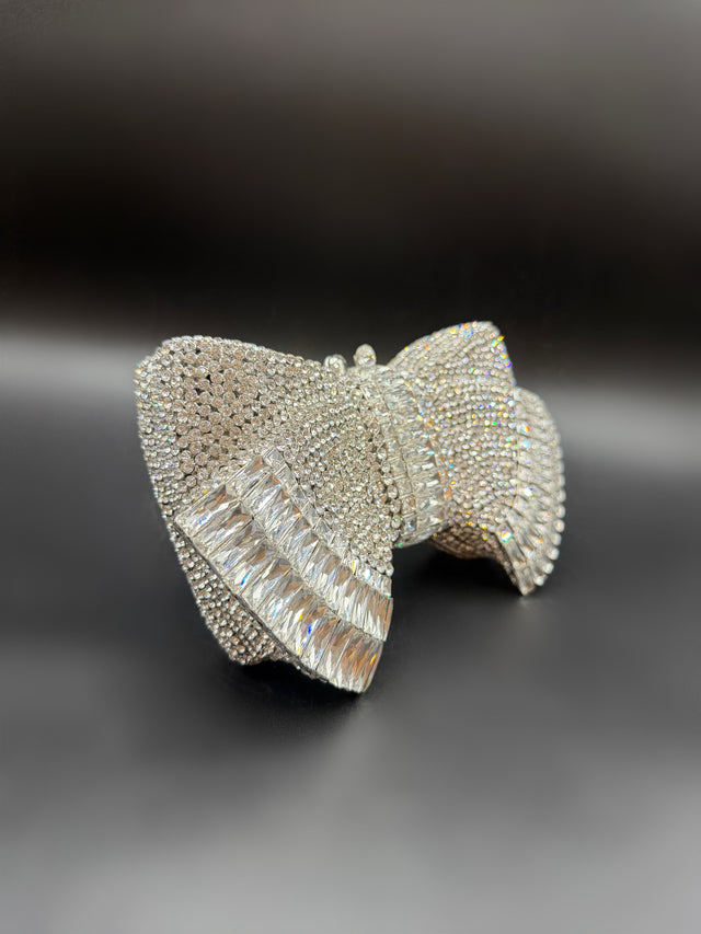 Silver Bow Clutch