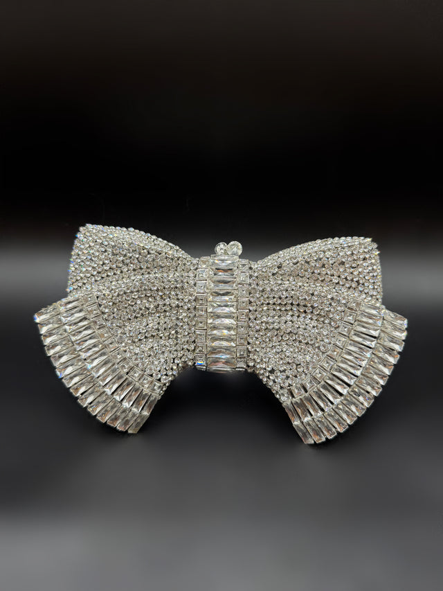 Silver Bow Clutch