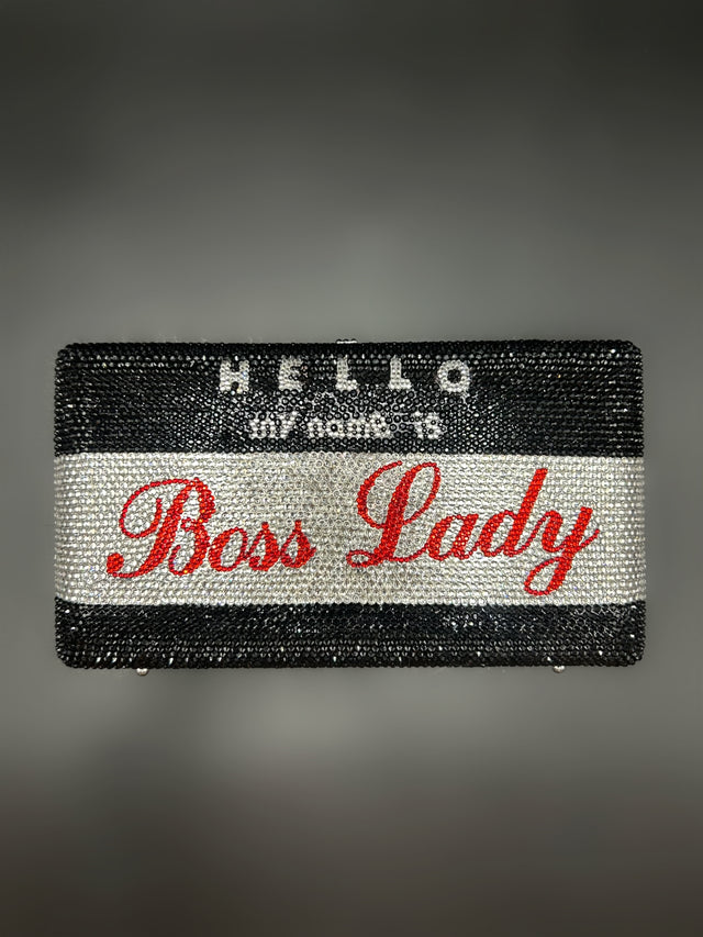 Boss Lady Name Tag