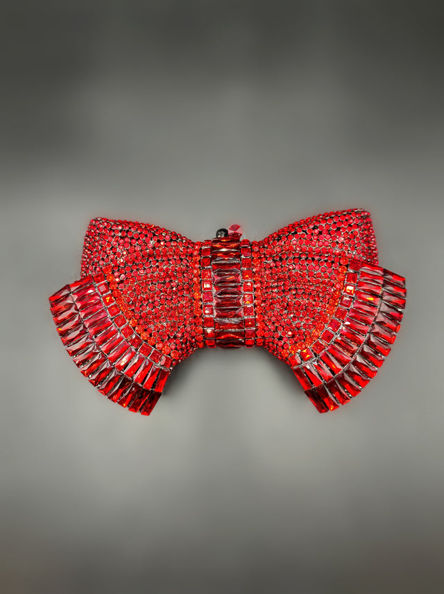 Red Bow Clutch