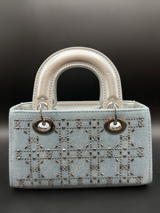 Light Denim Top Handles