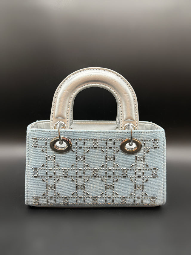 Light Denim Top Handles