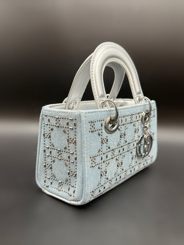 Light Denim Top Handles