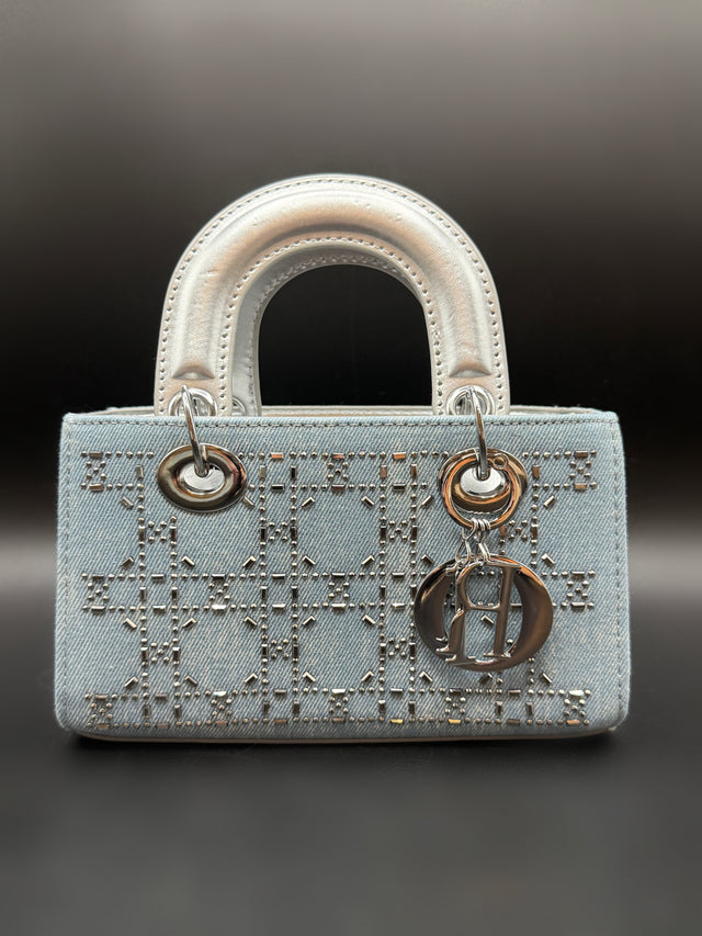 Light Denim Top Handles