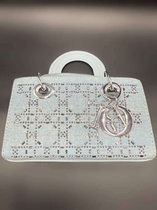 Light Denim Top Handles