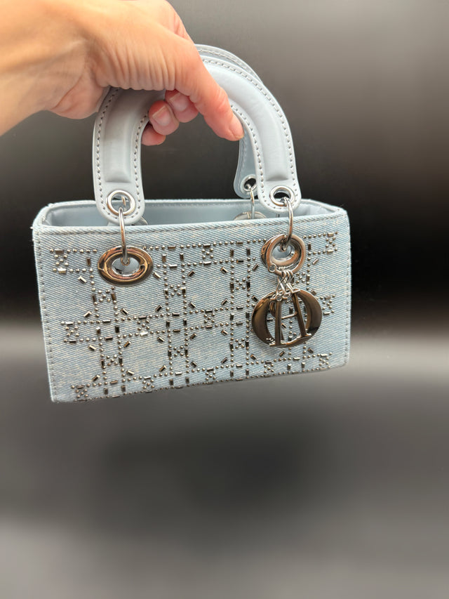 Light Denim Top Handles