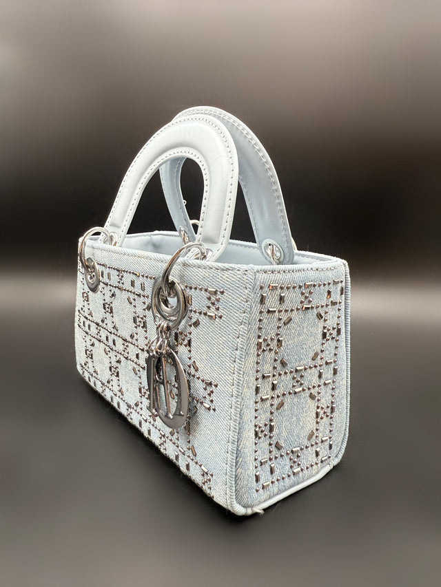 Light Denim Top Handles