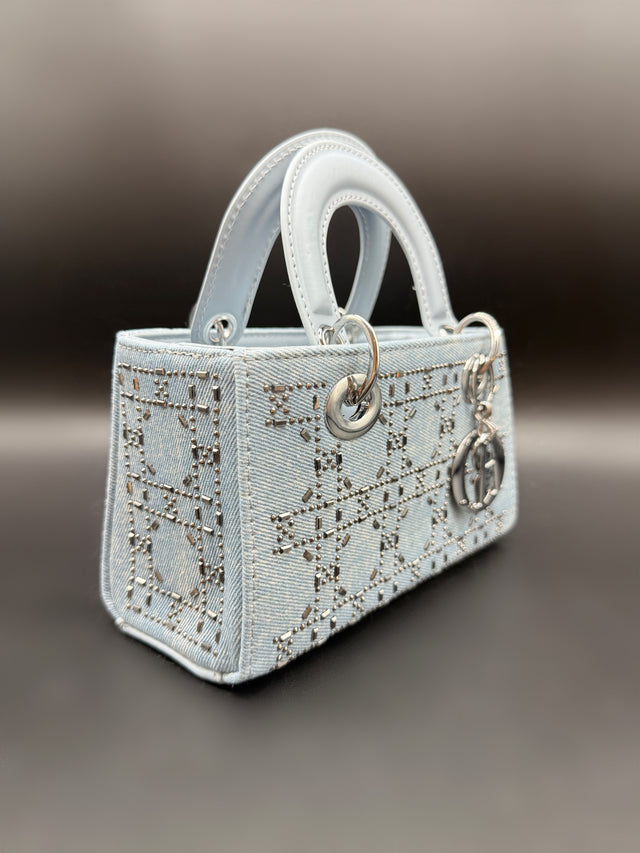 Light Denim Top Handles