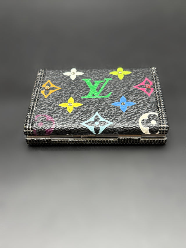 Black Multicolored Upcycled