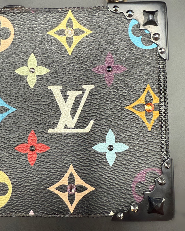 Black Multicolored Upcycled