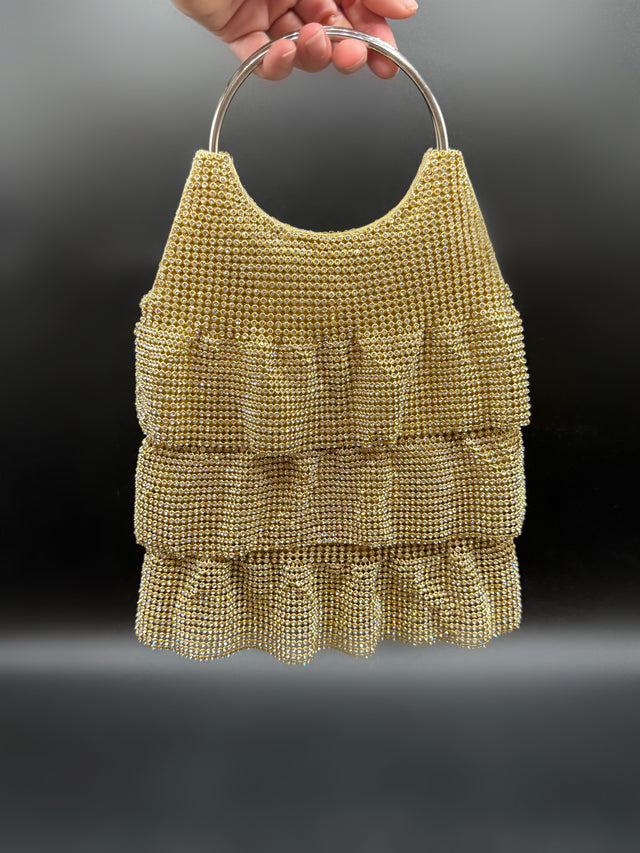 Pretty Gold Ruffles