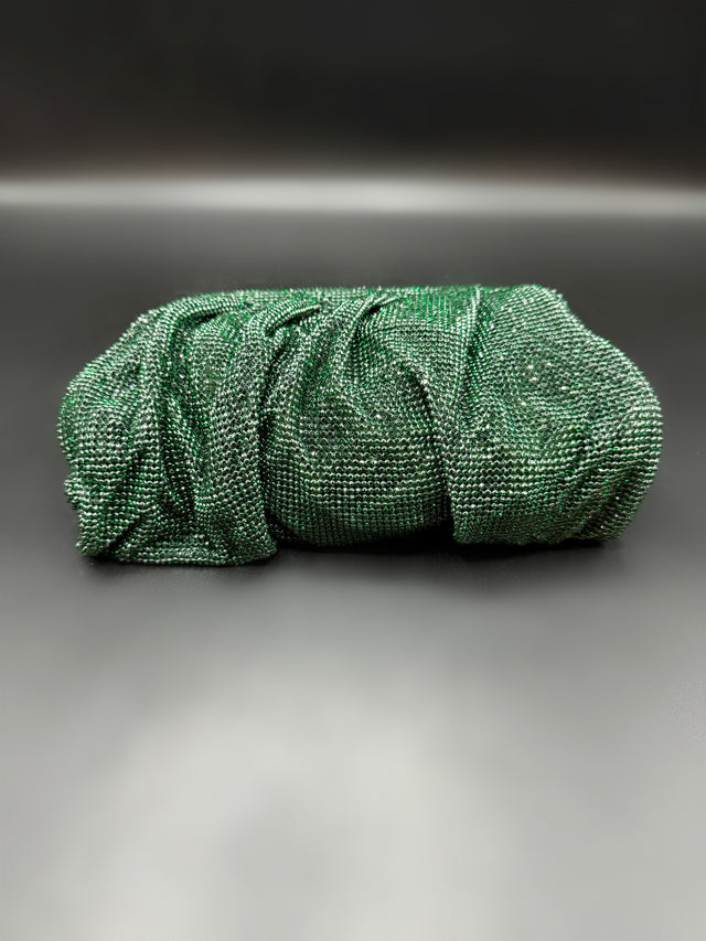Slouchy Clutch Emerald