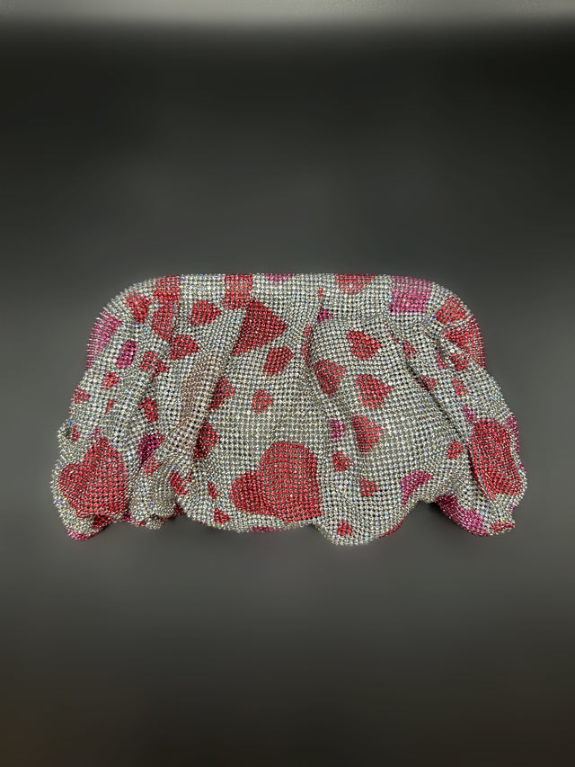 Slouchy Clutch Hearts