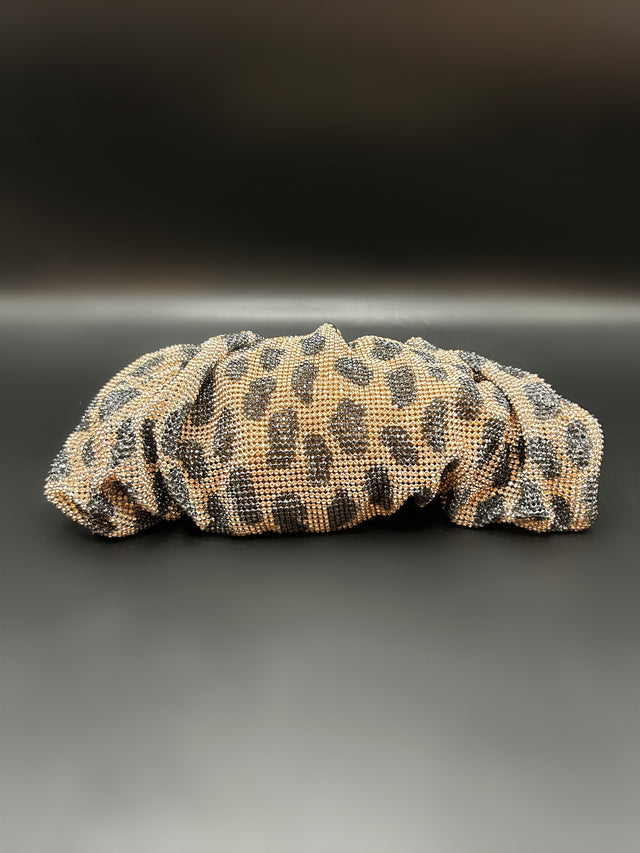 Slouchy Clutch Leopard