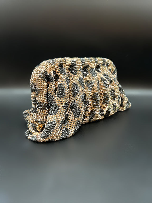 Slouchy Clutch Leopard