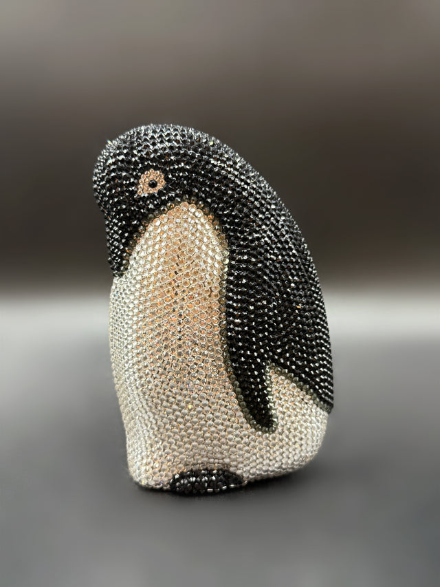 Penguin Crystal Clutch